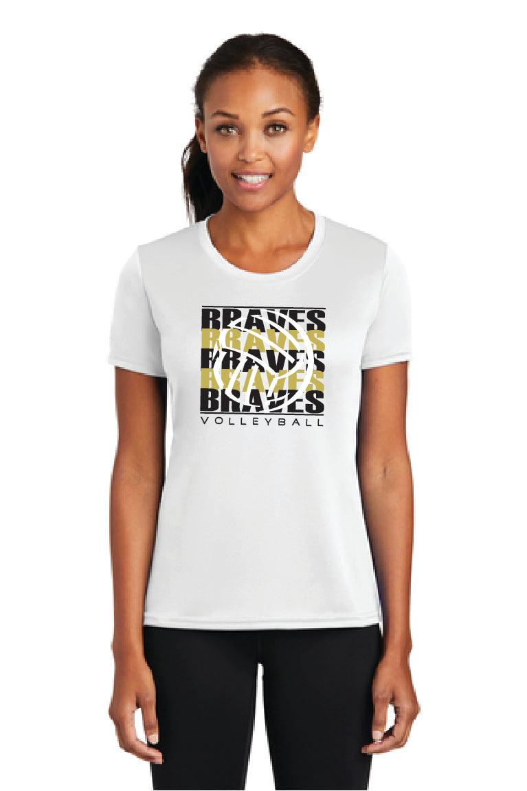BRAVES Ladies Performance Tee