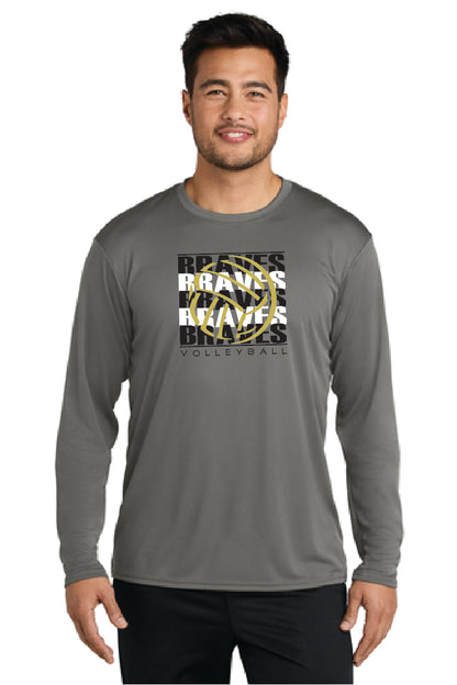 BRAVES Performance Long Sleeve Tee