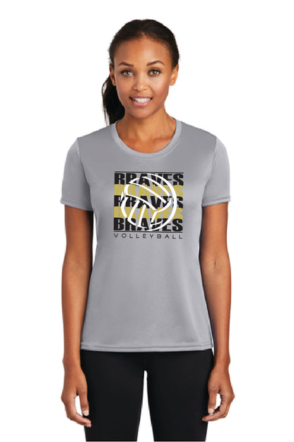 BRAVES Ladies Performance Tee