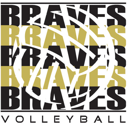 BRAVES Ladies Performance Tee