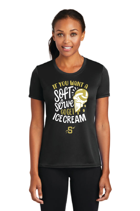 SOFT SERVE Ladies Performance Tee