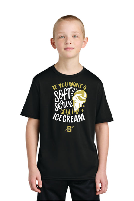 SOFT SERVE Kids Performance Tee