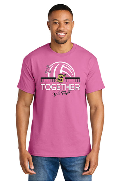 TOGETHER WE FIGHT 50/50 Unixsex Tee