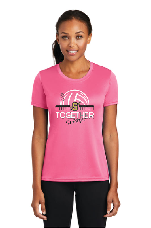 TOGETHER WE FIGHT Ladies Performance Tee